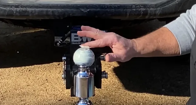 Grease for Trailer Hitch Ball