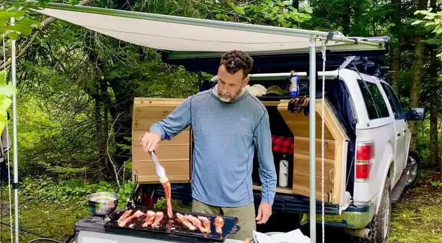 Can You Cook In an Awning