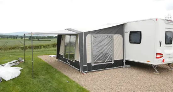 RV awning for extreme weather conditions