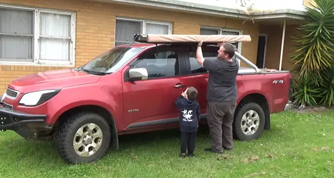How to Mount Awning without Roof Rack