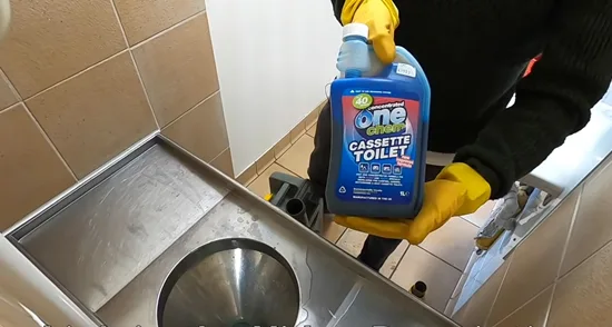 How to properly dispose of RV antifreeze and toilet chemicals
