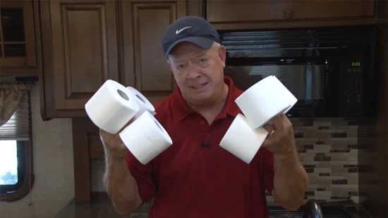 What Happens if you Use Regular Toilet Paper in an RV