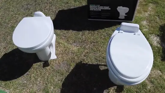 What are RV Toilets Made of