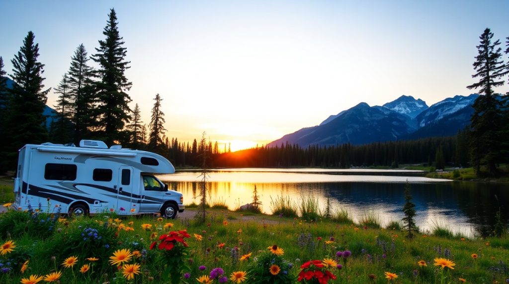 RV Breathtaking Natural Landscapes