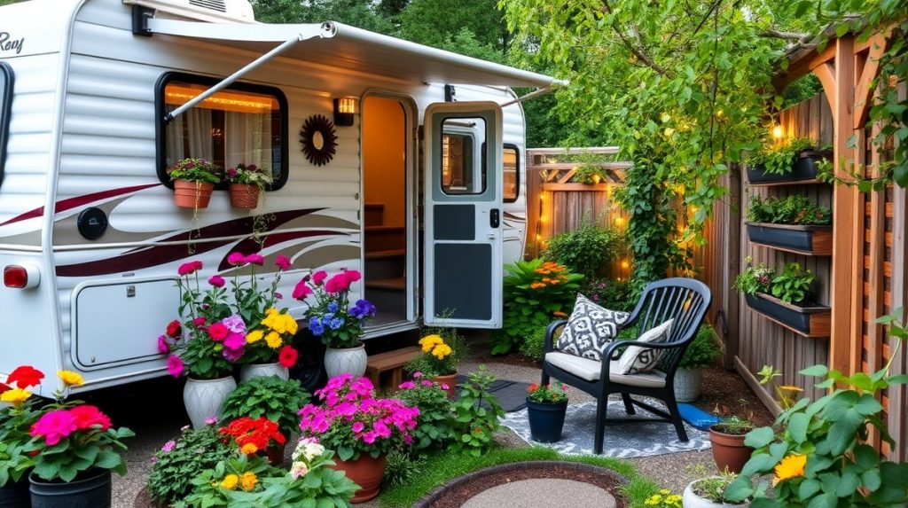 RV Garden Ideas