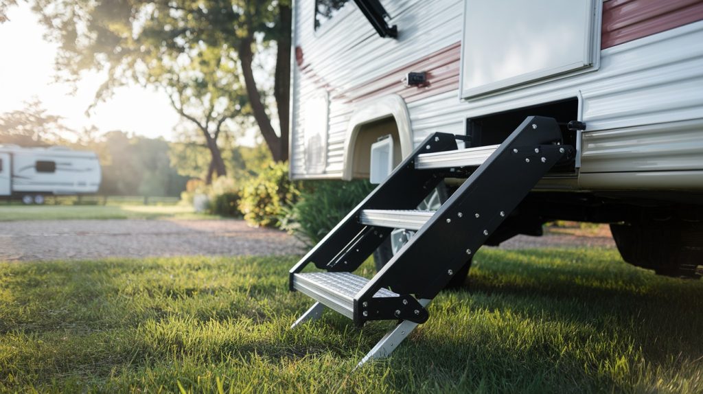 How to Manually Retract RV Steps