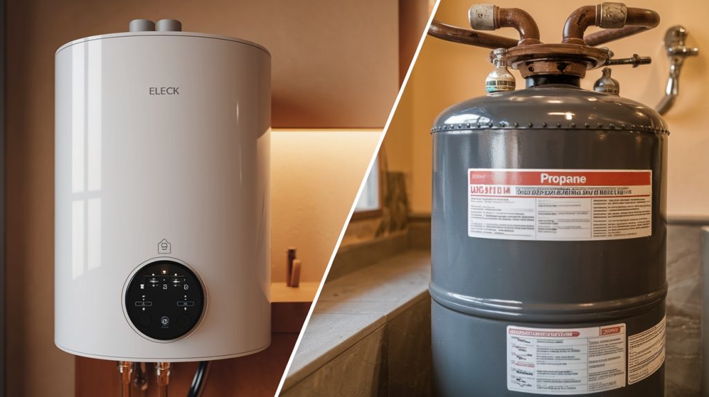 Propane VS Electric Tankless Water Heater: High Efficiency