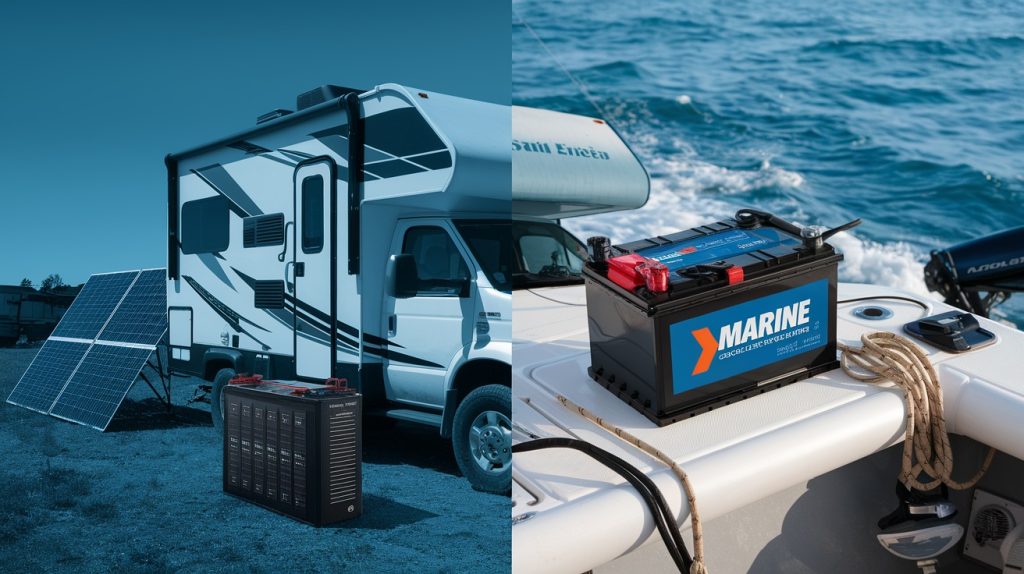 RV Vs Marine Battery