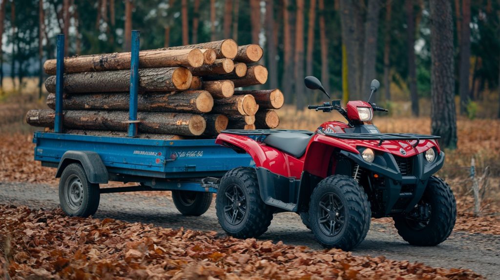 best atv trailer for hauling wood