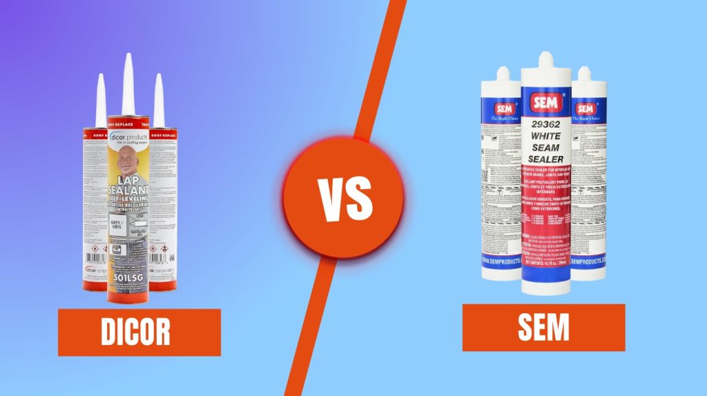 Dicor vs SEM RV Sealant: Strong Adhesion for Quick Repairs