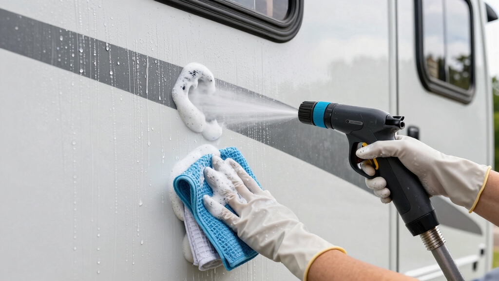Dry Your RV Safely to Prevent Scratches and Spots
