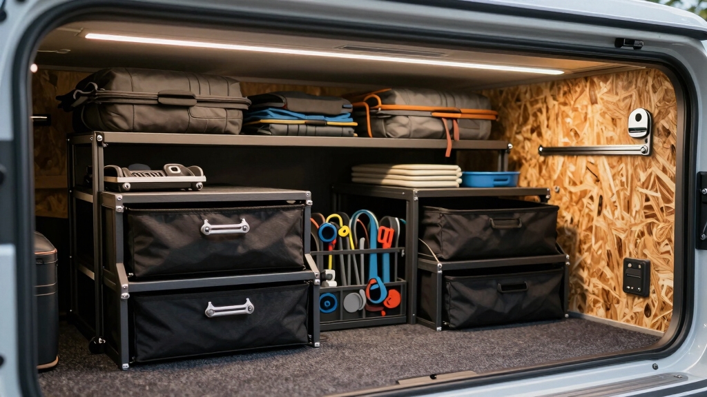 Identify the Best Storage Solutions for Your Fifth Wheel Basement
