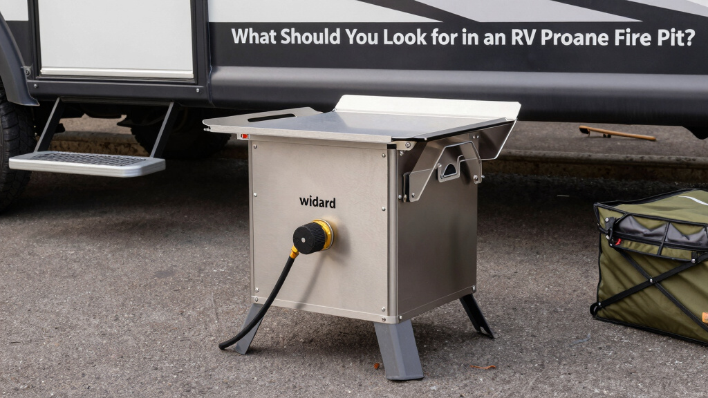 What Should You Look for in an RV Propane Fire Pit?