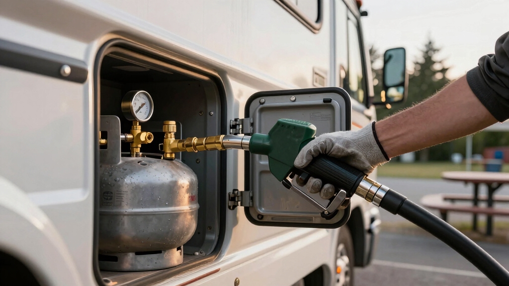 park curbside attendant fills