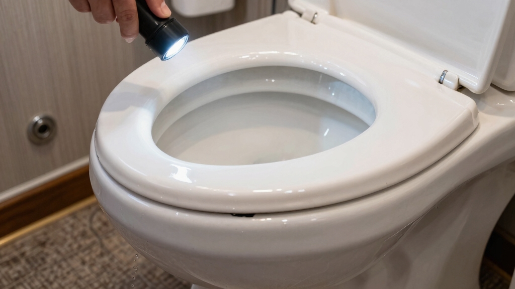 rv toilet seal leaks