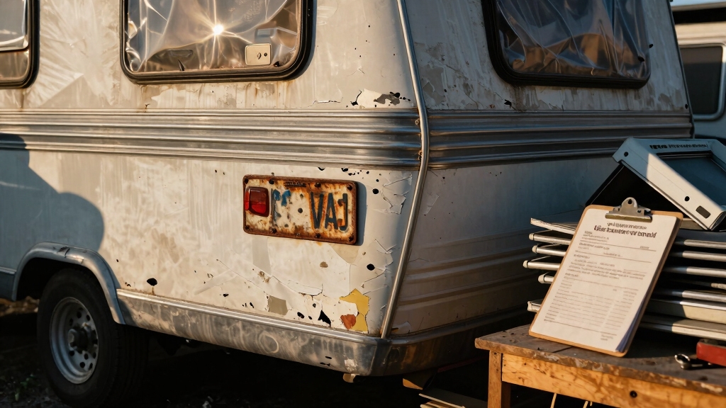 salvage titled repairable camper importance